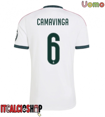 Real Madrid Eduardo Camavinga #6 Prima Maglia 2026-27 Manica Corta Real Madrid Eduardo Camavinga #6 Prima Maglia 2026-27 Manica Corta
